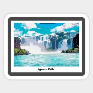 Iguazu Falls Sticker